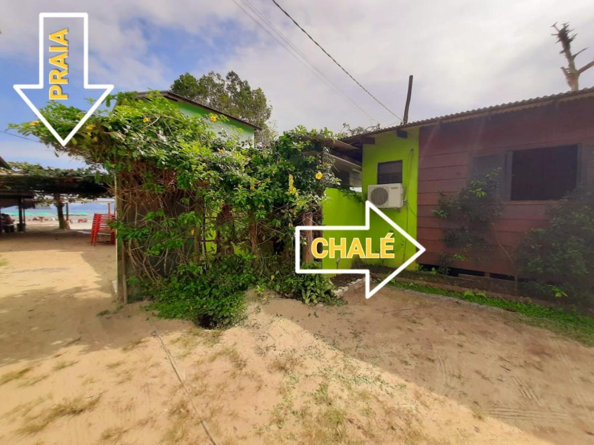 827 Chale Pe Na Areia, Completo Na Praia Do Estaleiro Em Ubatuba - 1 Dormitorio, 1 Banheiro, 1 Vaga De Garagem ภายนอก รูปภาพ